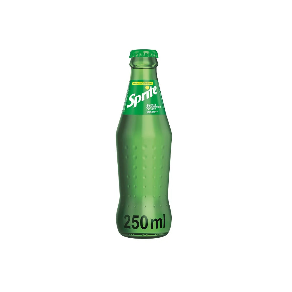 Sprite Carbonated Soft Drink Glass Bottle, 250ml