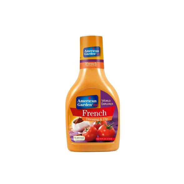American Garden French Dressing & Dip, Gluten-Free, Dairy-Free, 267ml