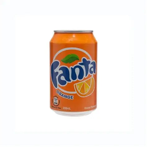 Fanta Orange Soft Drink Can, 250ml