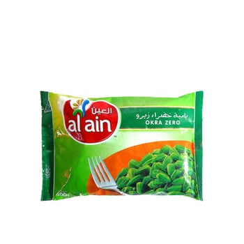Al Ain Frozen Tender Okra Zero, 400g