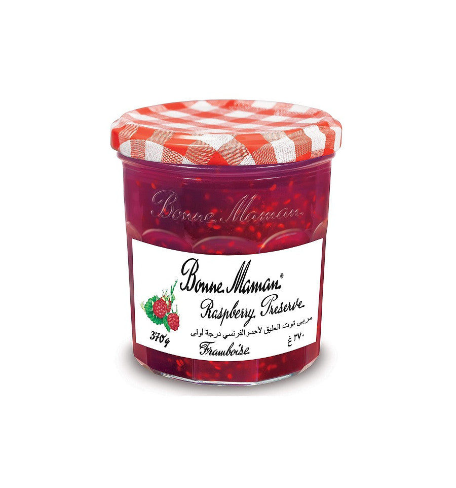 Bonne Maman Raspberry Preserve Jam, 370g