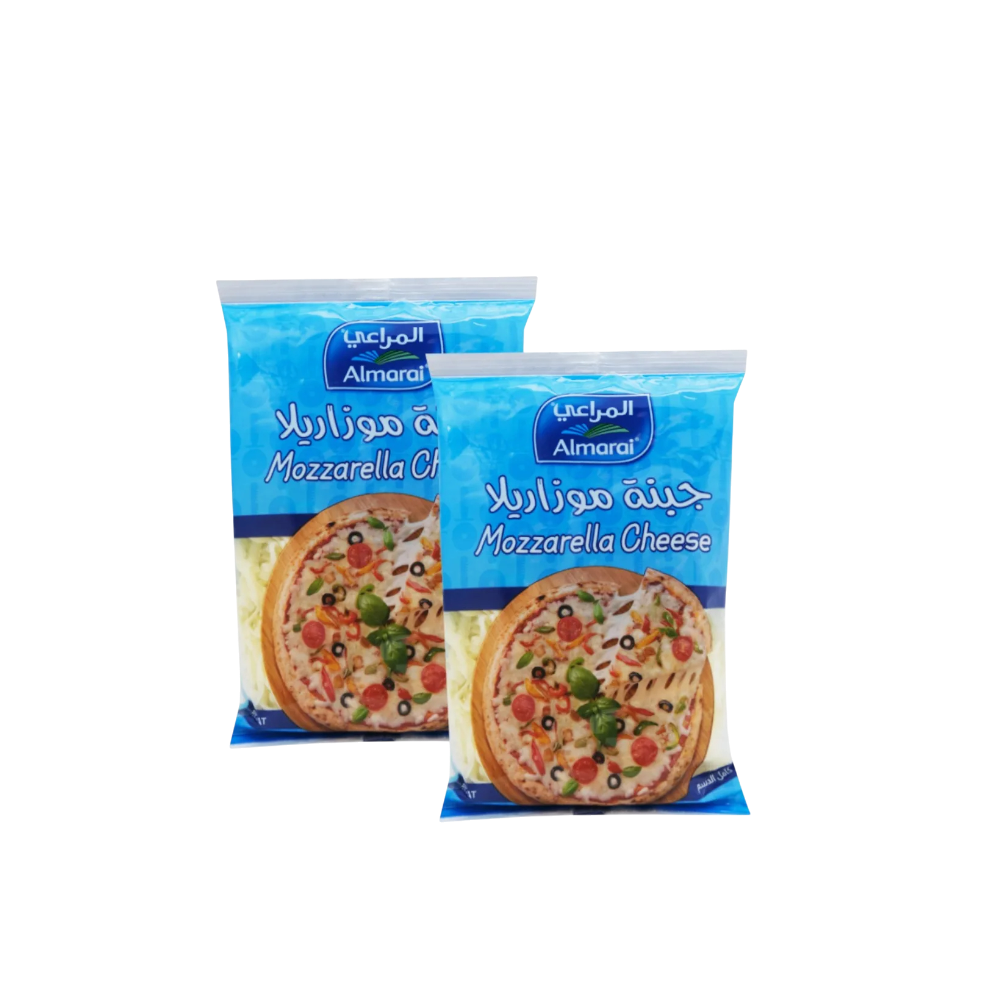 Almarai Shredded Mozzarella Cheese, 2x180g