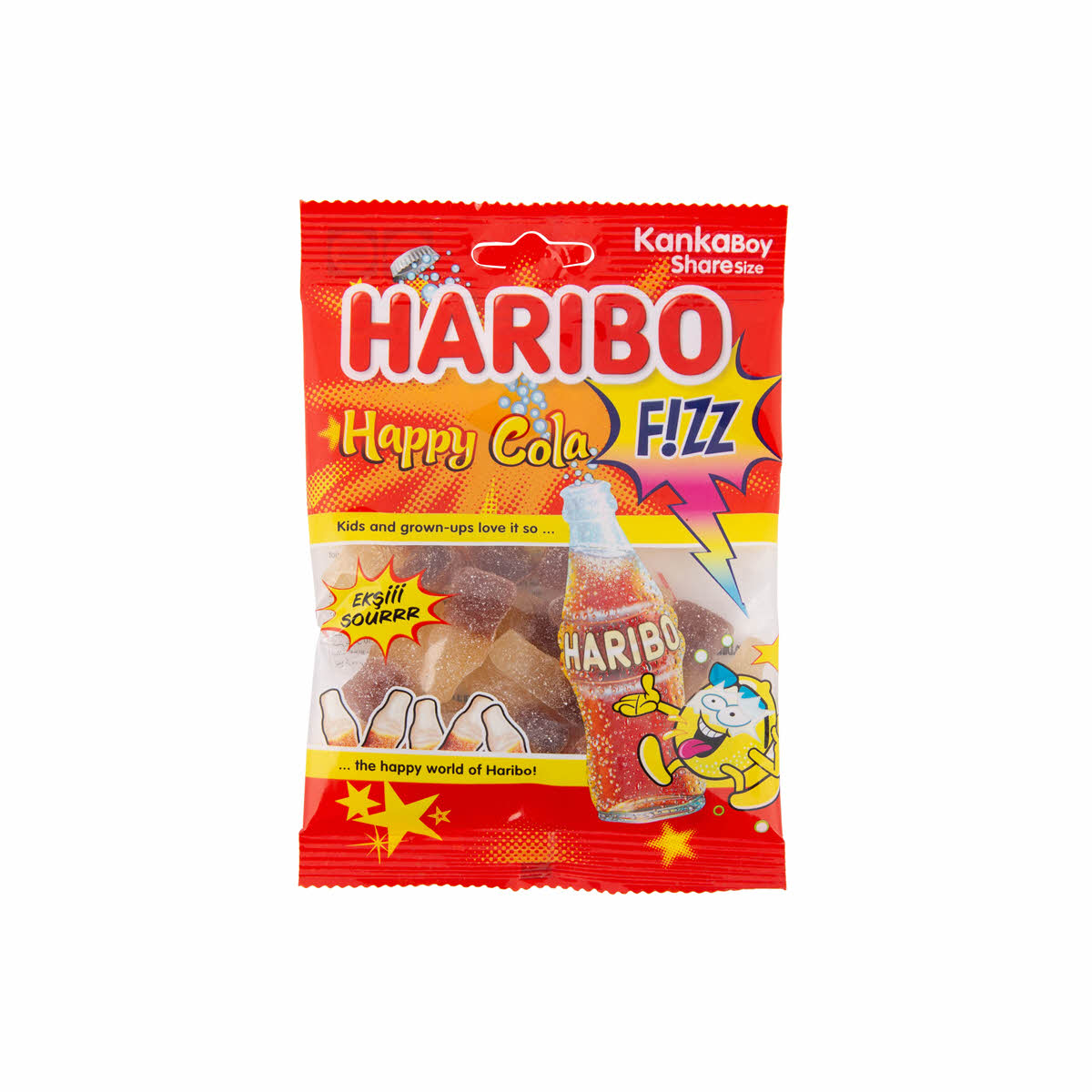 Haribo Fizz Cola gummy, 70g