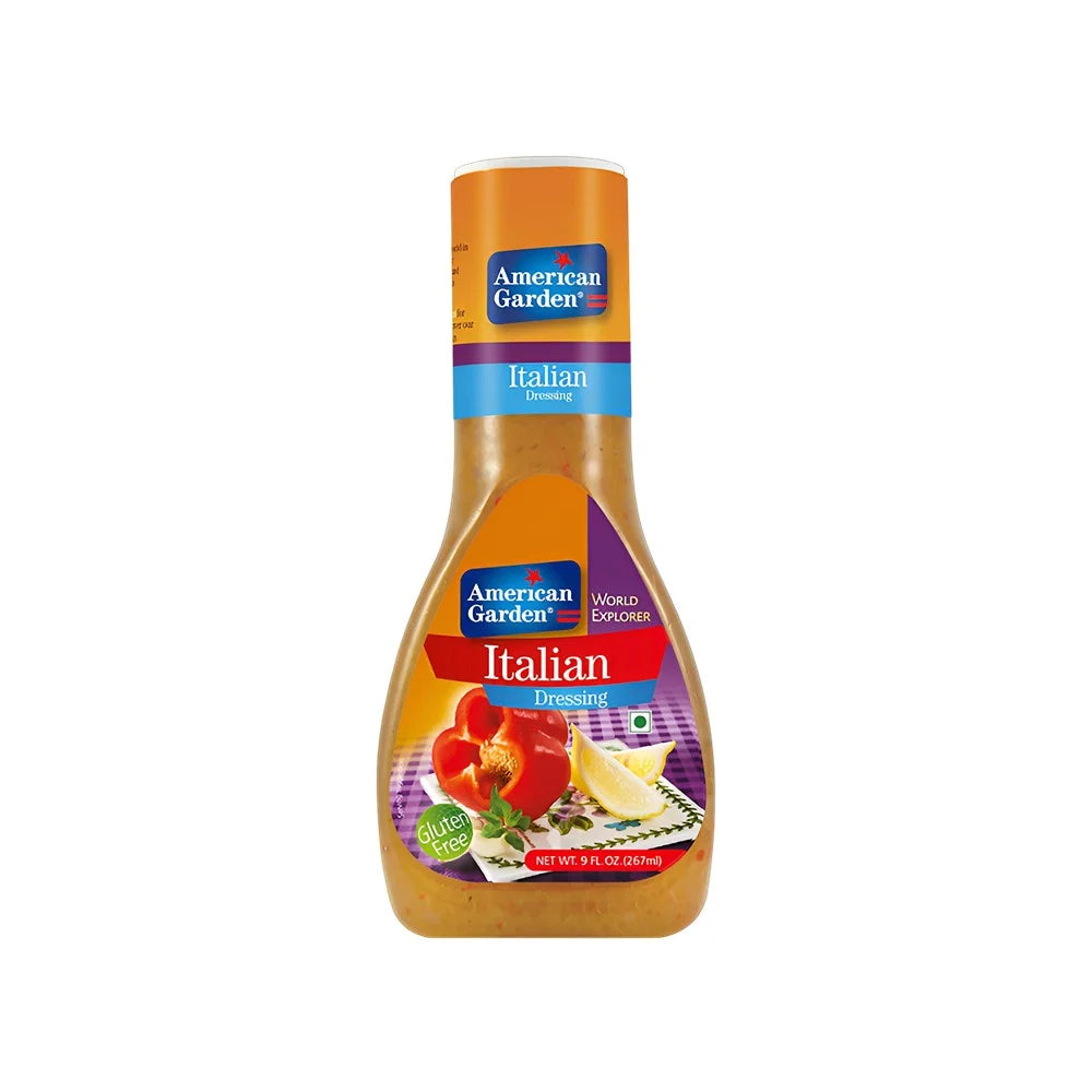 American Garden Italian Dressing & Marinade, Gluten Free, Dairy-Free, 267ml