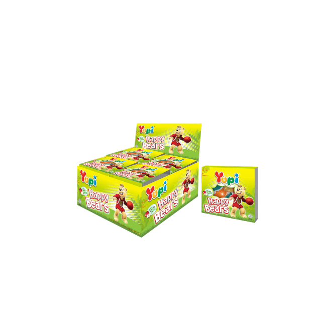 عبوة جيلي هابي بيرز، 24 × 17.5 غرام