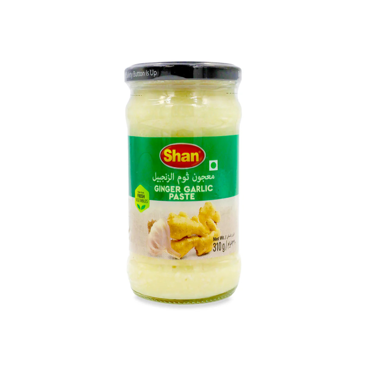 Shan Garlic Paste Glass Jar, 310g