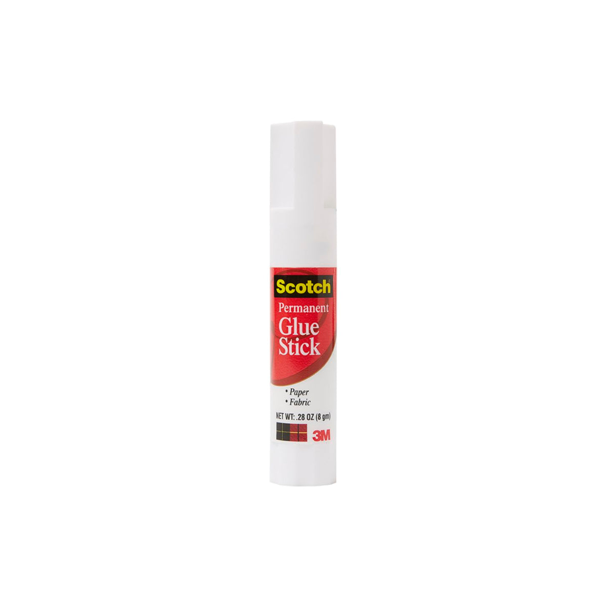 Sctch Gluestick Permanent White Display Box 8 G