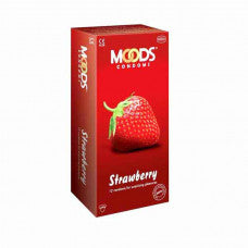 Moods Strawberry Condom 12 Pcs