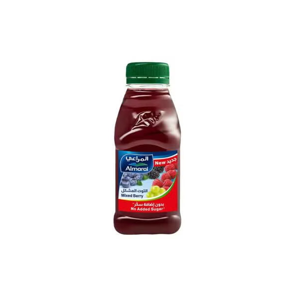 Almarai No Sugar Added Mixed Berry Juice, 200ml