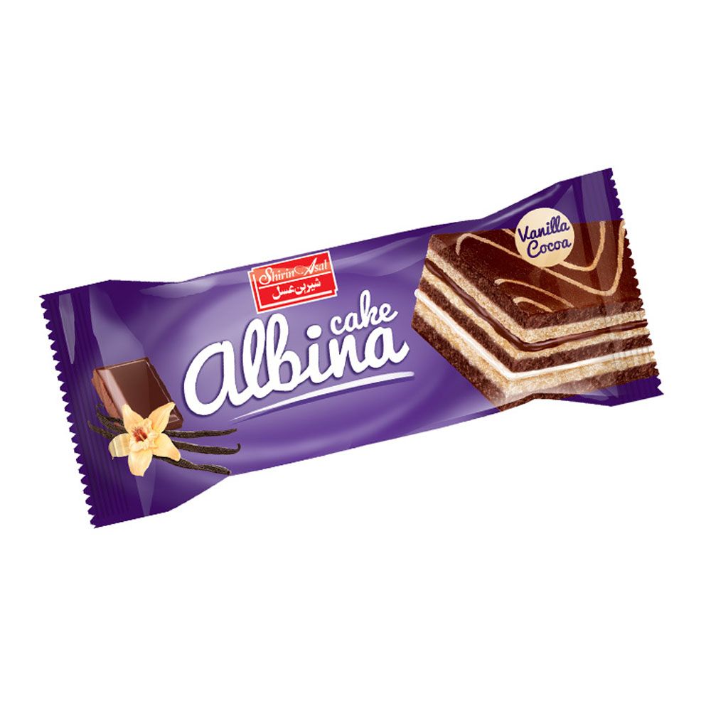 Shirin Asal Albine Cake Vanilla Cocoa