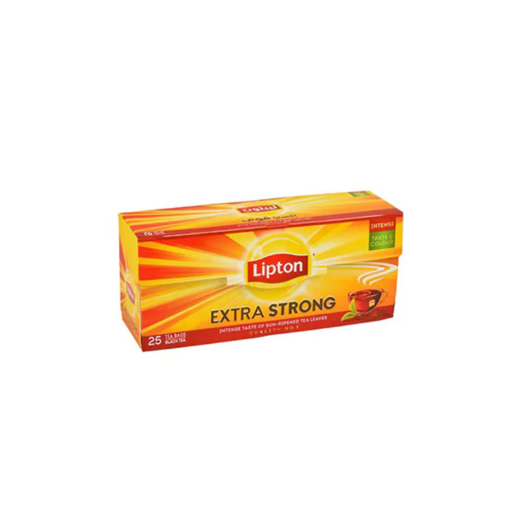 Lipton Extra Strong Black Teabags, 25 Teabags