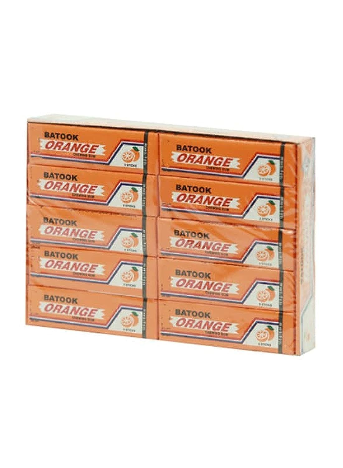 Batook Orange Chewing Gum, 20x12.5g