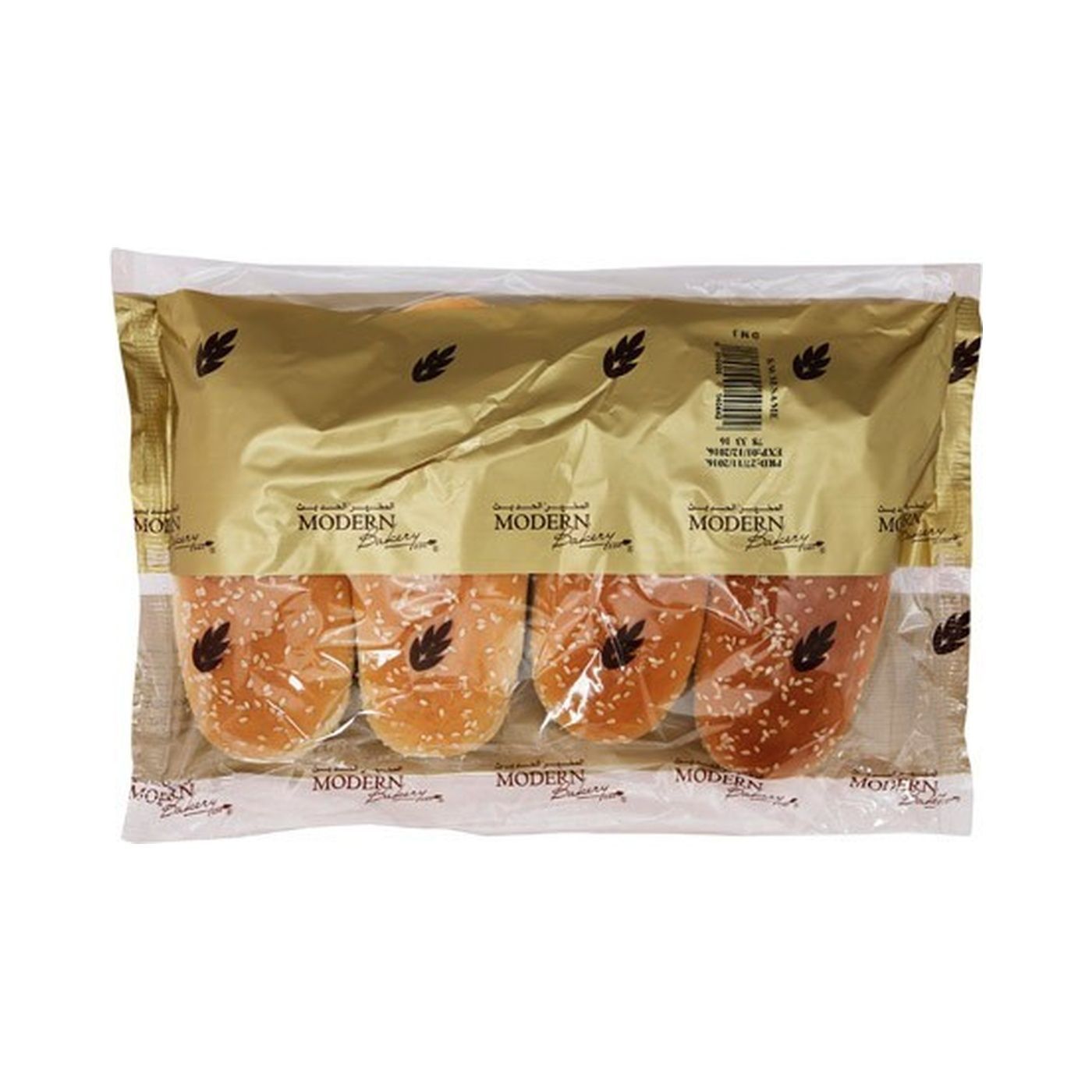 Modern Bakery Sesame Sandwich Bread Rolls, 4 Pieces, 67g