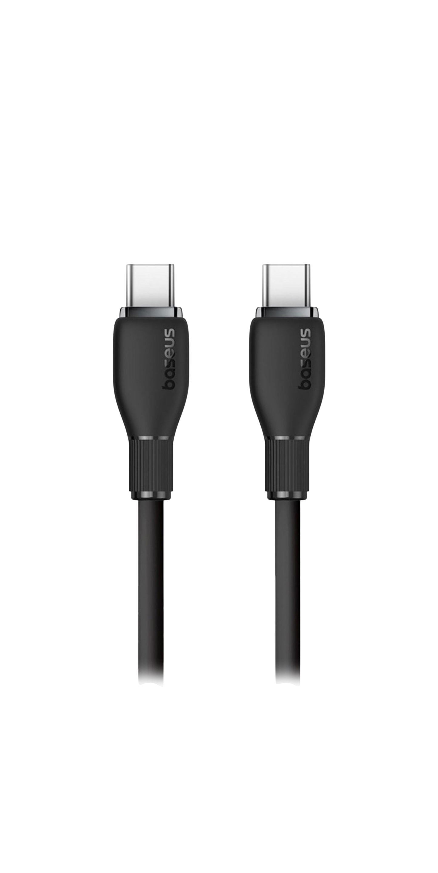 Baseus Pudding USB-C to USB-C Cable, 2m Black
