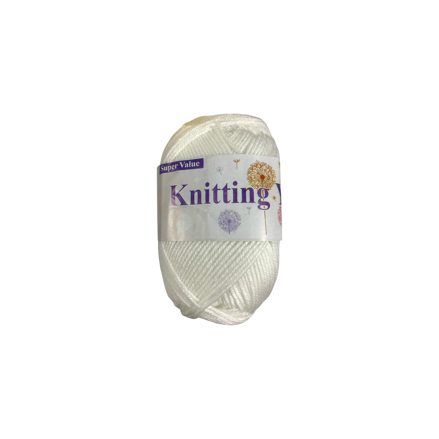 خيوط حياكة بيضاء فائقة القيمة، قطعة واحدة