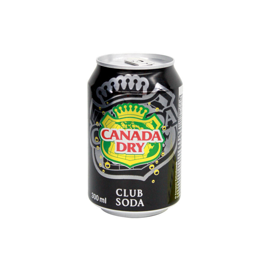 Canada Dry Club Soda Can 300 Ml