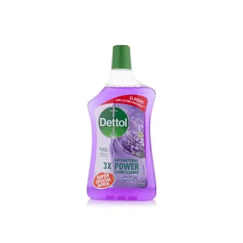 Dettol Antibacterial Lavender Power Floor Cleaner, 900ml