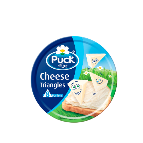 Puck Cheese Triangles 8 Portions, 120g/Bermuda Triangle cheese