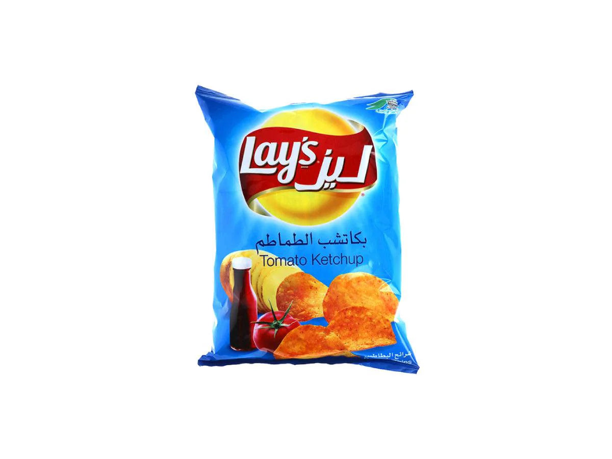 Lay's Tomato Ketchup Potato Chips, 90g