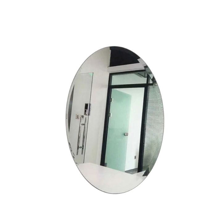 Oval Shape Mirror Sticker, 400x600mm
