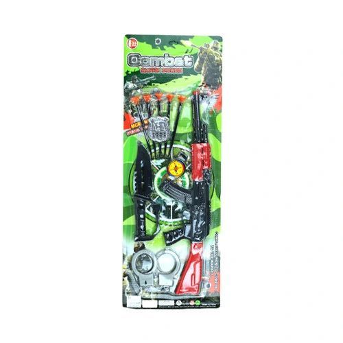 Police Weapon Toy Gun & Knife