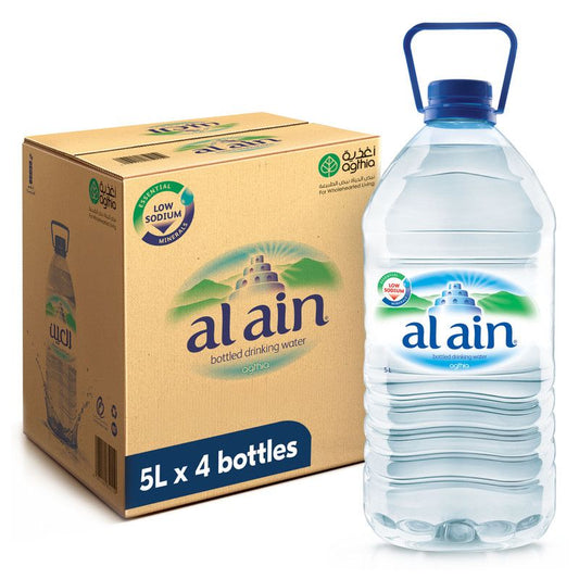Al Ain Bottled Drinking Water, 4x5L
