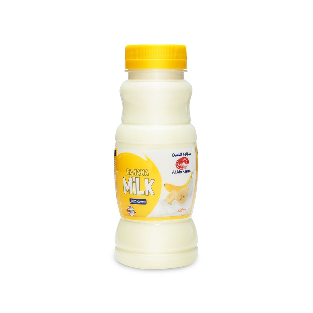 Al Ain Farms Full Cream Banana Milk, 250ml