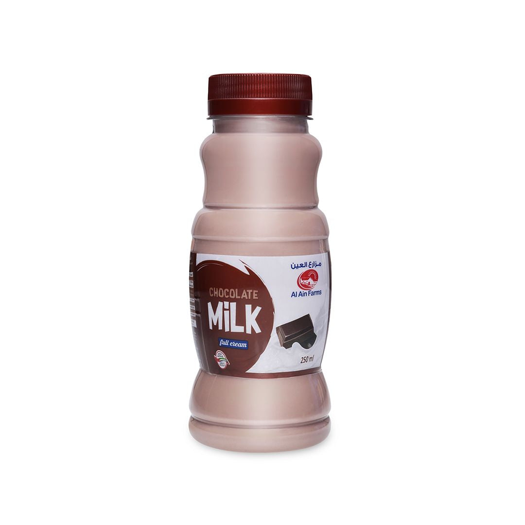 Al Ain Farms Full Cream Chocolate Milk, 250ml