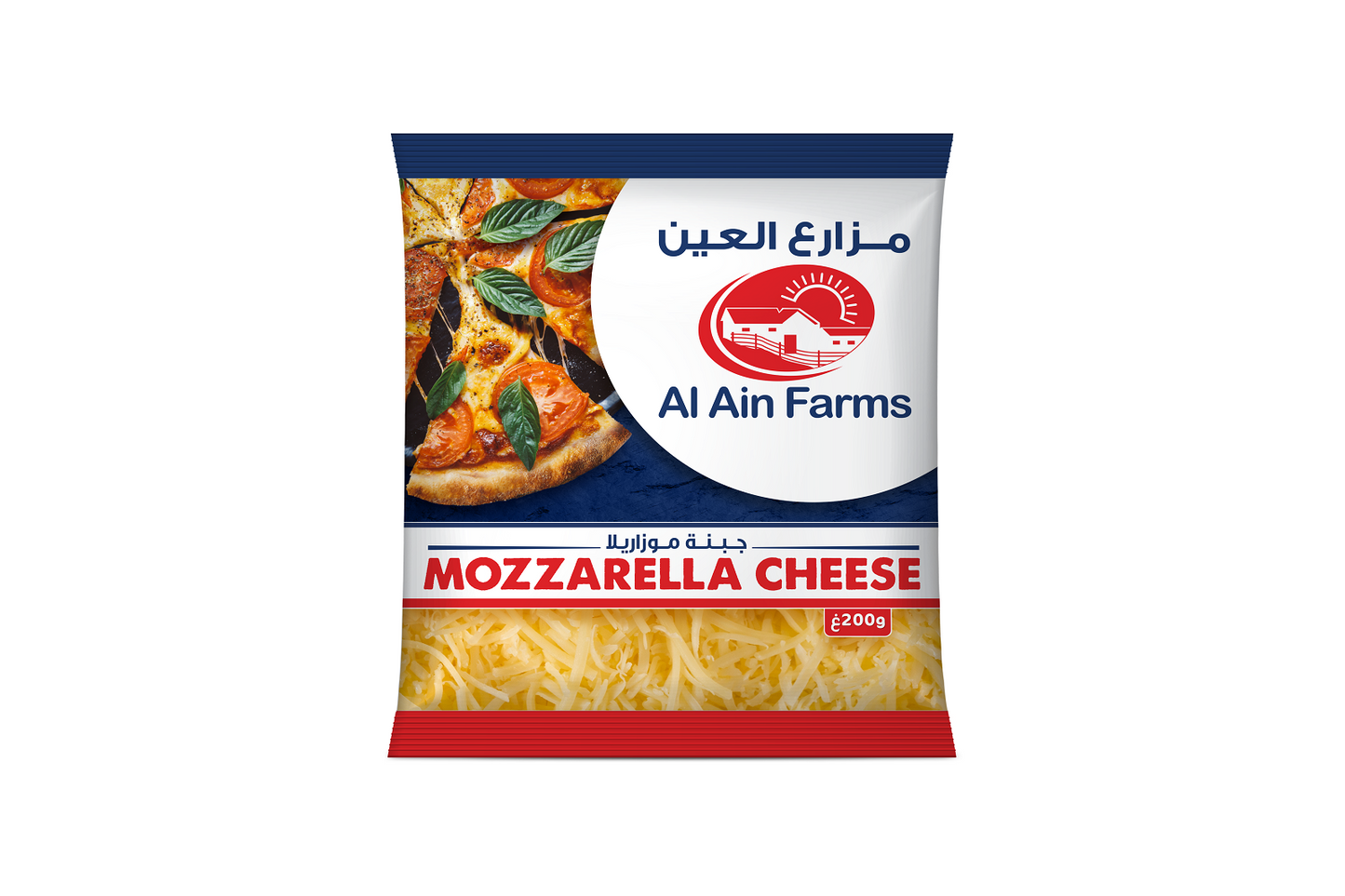 Al Ain Farms Mozzarella Cheese, 200g