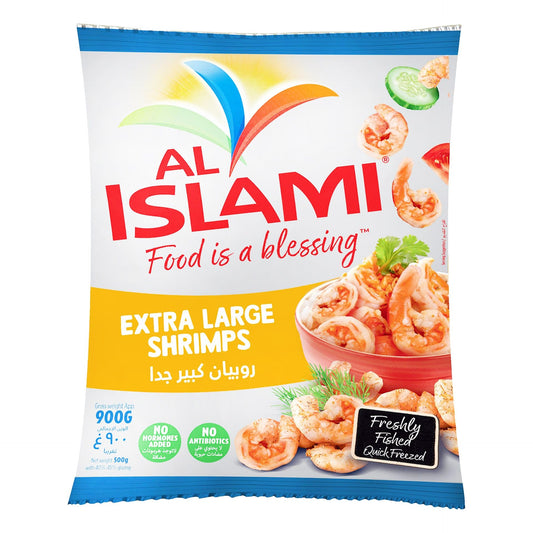 Al Islami Extra Large Shrimps, 900g