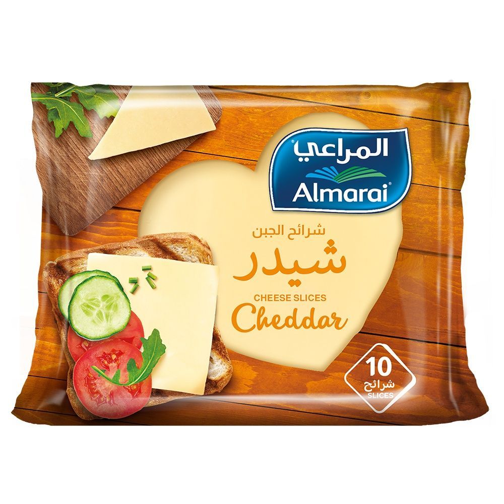 Almarai Cheddar Cheese Slices, 200g