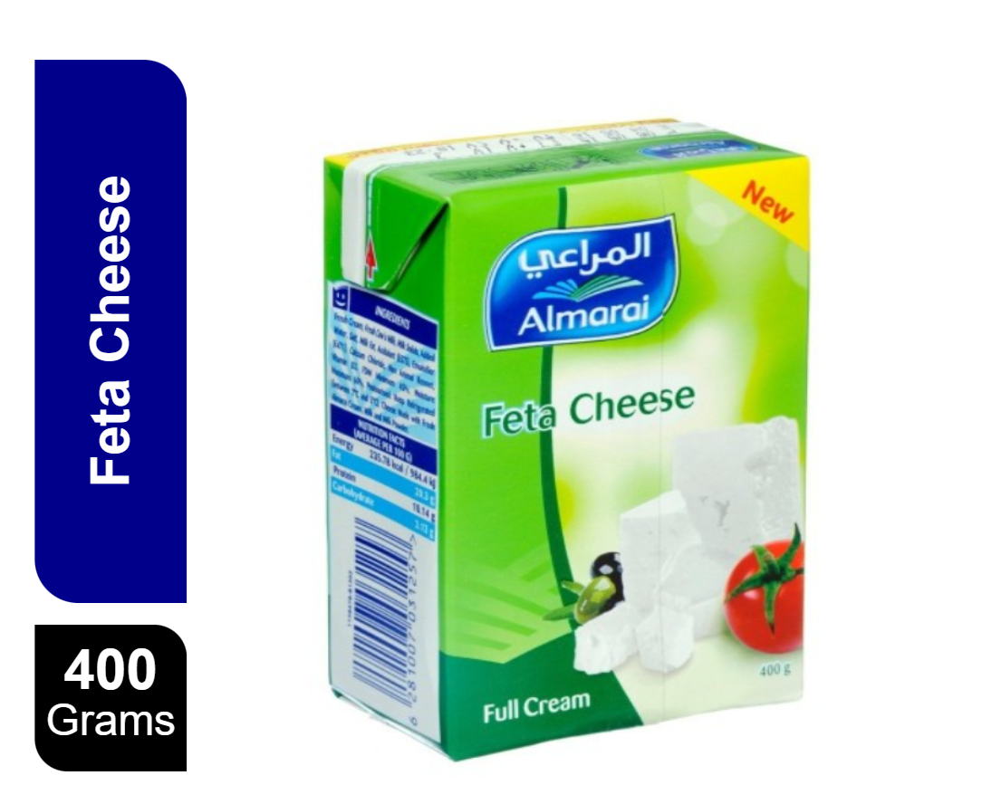 Almarai Full Fat Feta Cheese, 400g