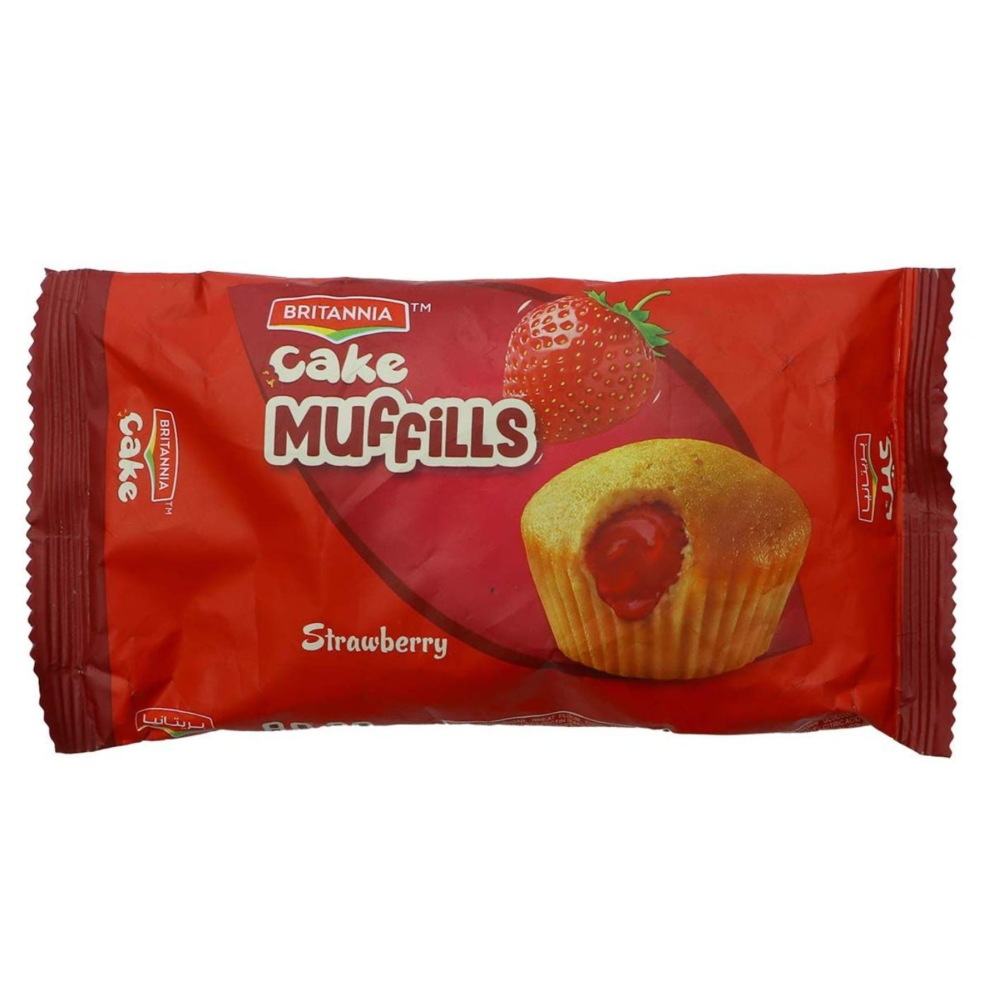 BRITANNIA STRAWBERRY MUFILS 60GM