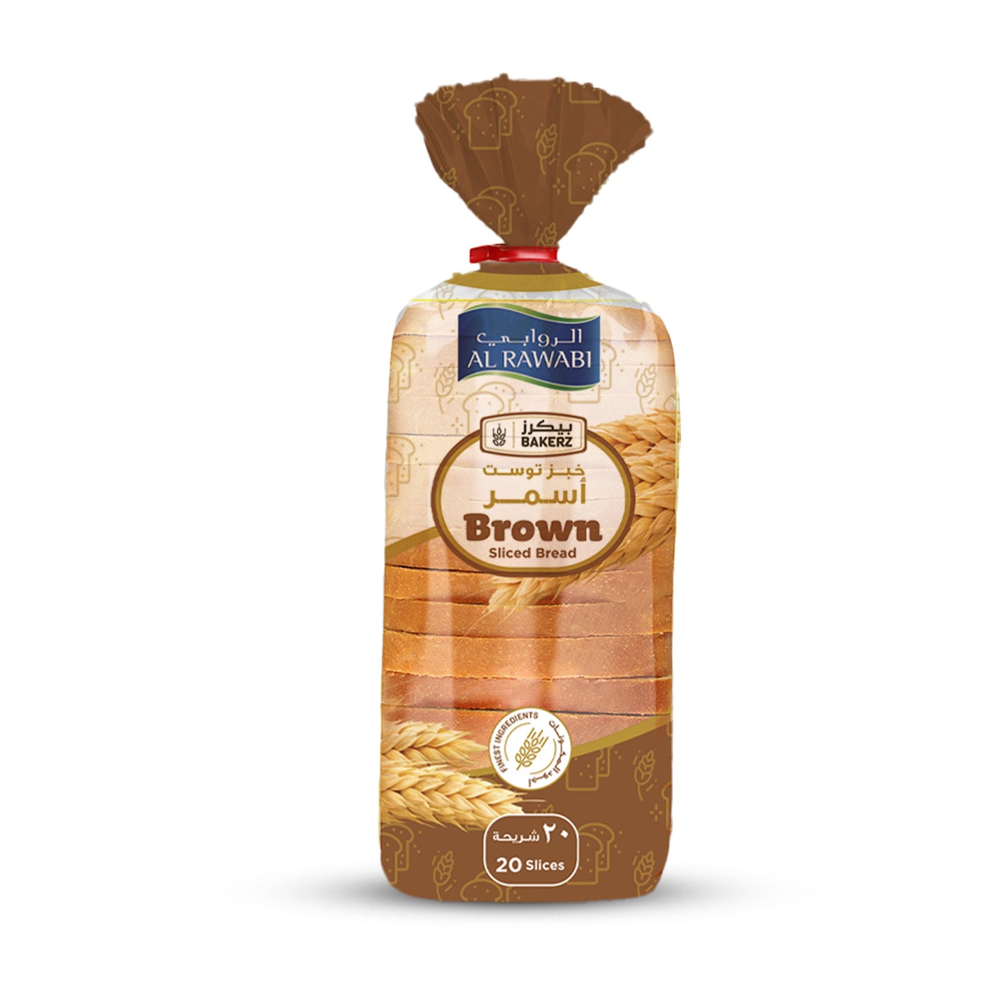Bakerz Brown Sliced Bread, 550g