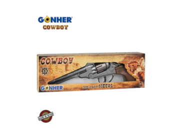 Cowboy Revolver 8 shots - Black