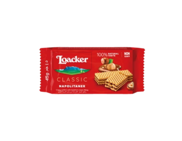 Loacker Napolaitaner Wafer, 45g