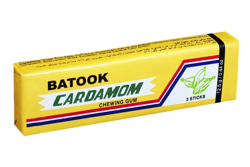 Batook Cardamom Gum, 5 Pieces