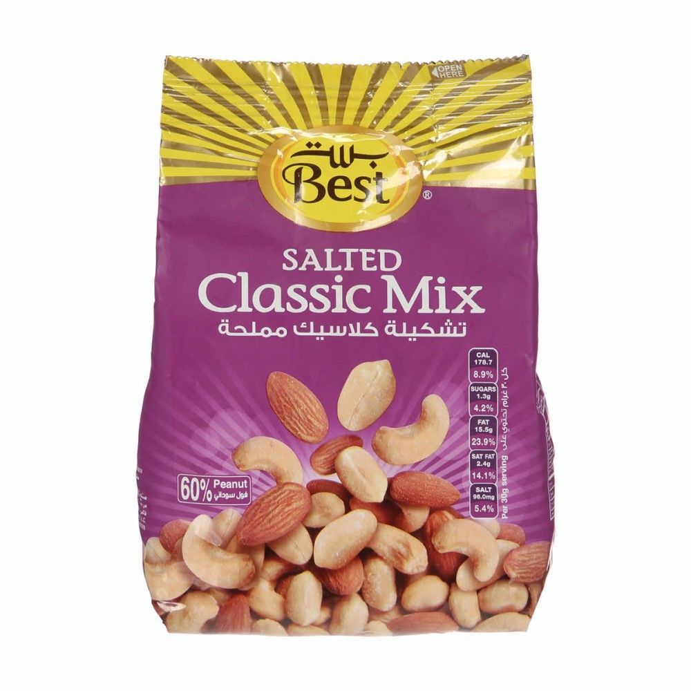 Best Salted Classic Mix Nuts Bag, 150g