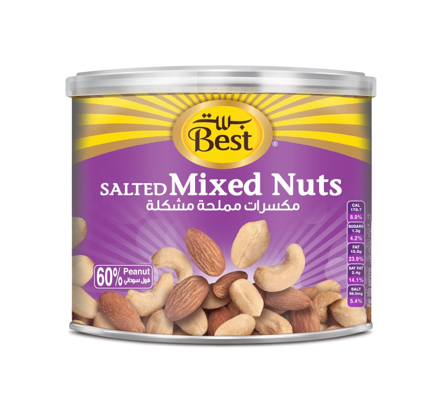 Best Salted Mixed Nuts Can, 110g