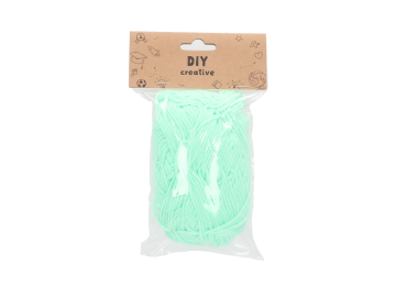 BinjiA DIY Creative 50GSM Knitting Woolen Yarn - Light Green
