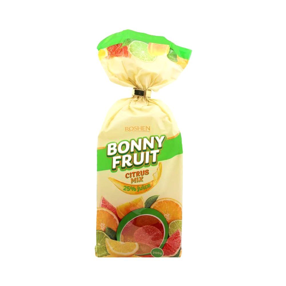 Bonny Fruit Jelly Candles Citrus Mix - 200Gm