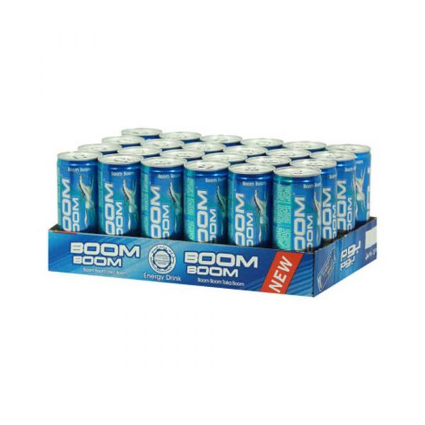 Boom Boom Energy Drink 250 ml x 24 Pcs