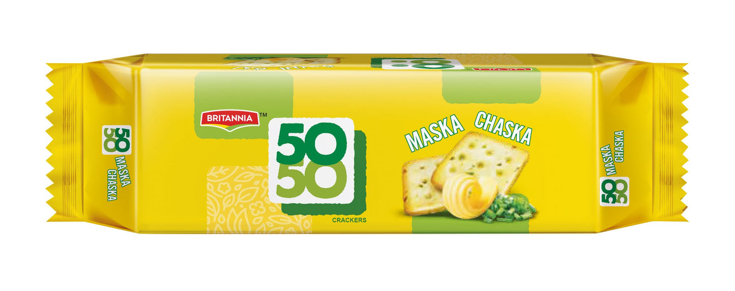 Britannia 50-50 Maska Chaska Crackers 71 g