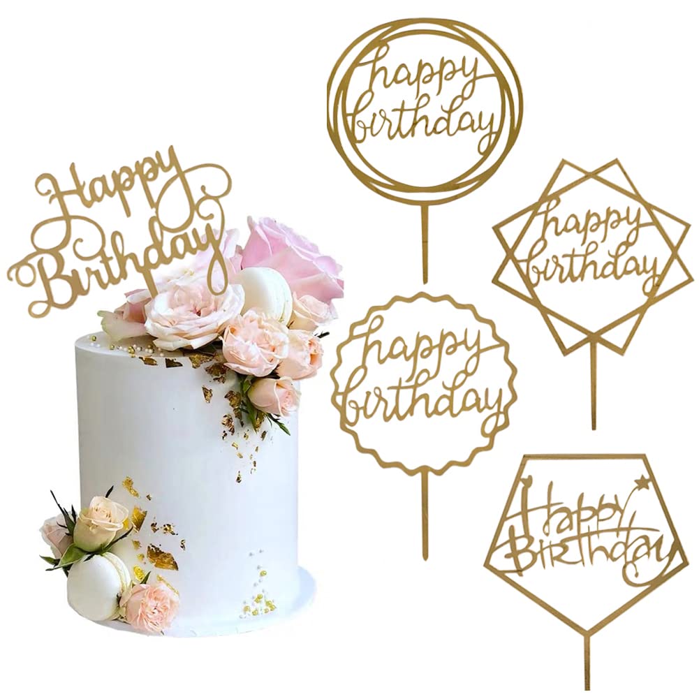 Cake Topper - Happy Birthday