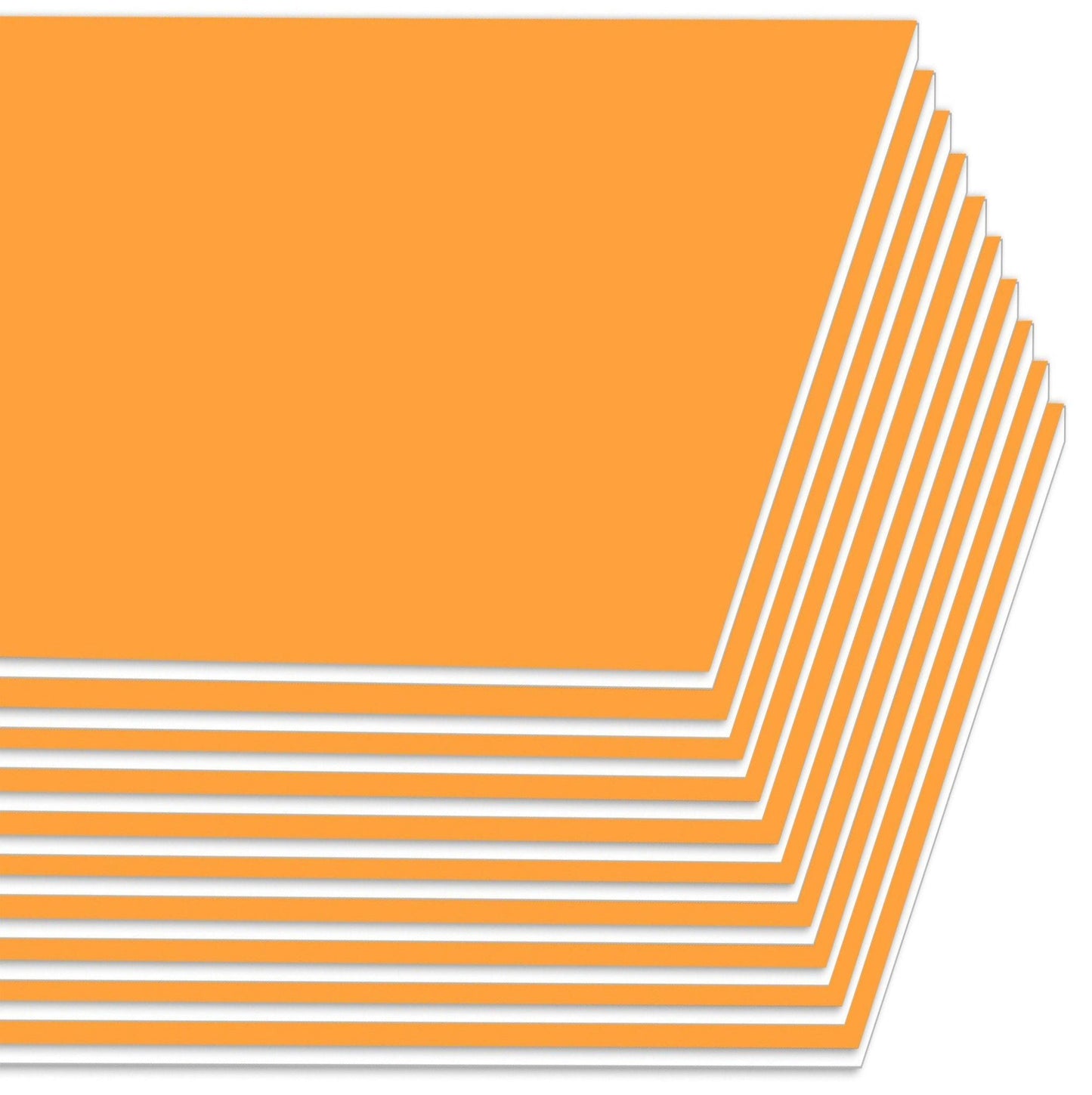 Orange Foam Board, 5mm, 70x100cm