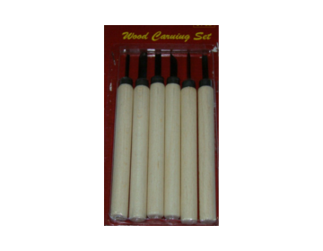 China Art Wood Carving Chisels Set In 6 Wcs01S