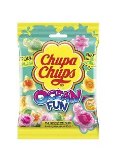 Chupa Chups Ocean Fun Fruit Gummy Candy, 24g