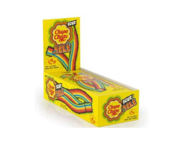 Chupa Chups Sour Belt Gum, 12x57g