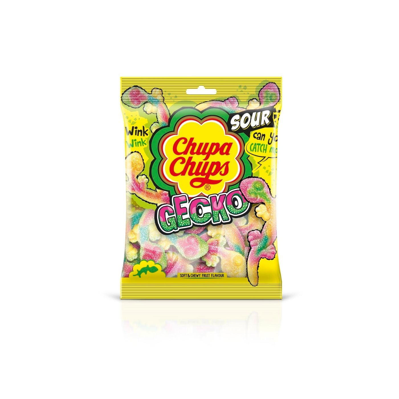 Chupa Chup Sour Gecko Jellies, 90g