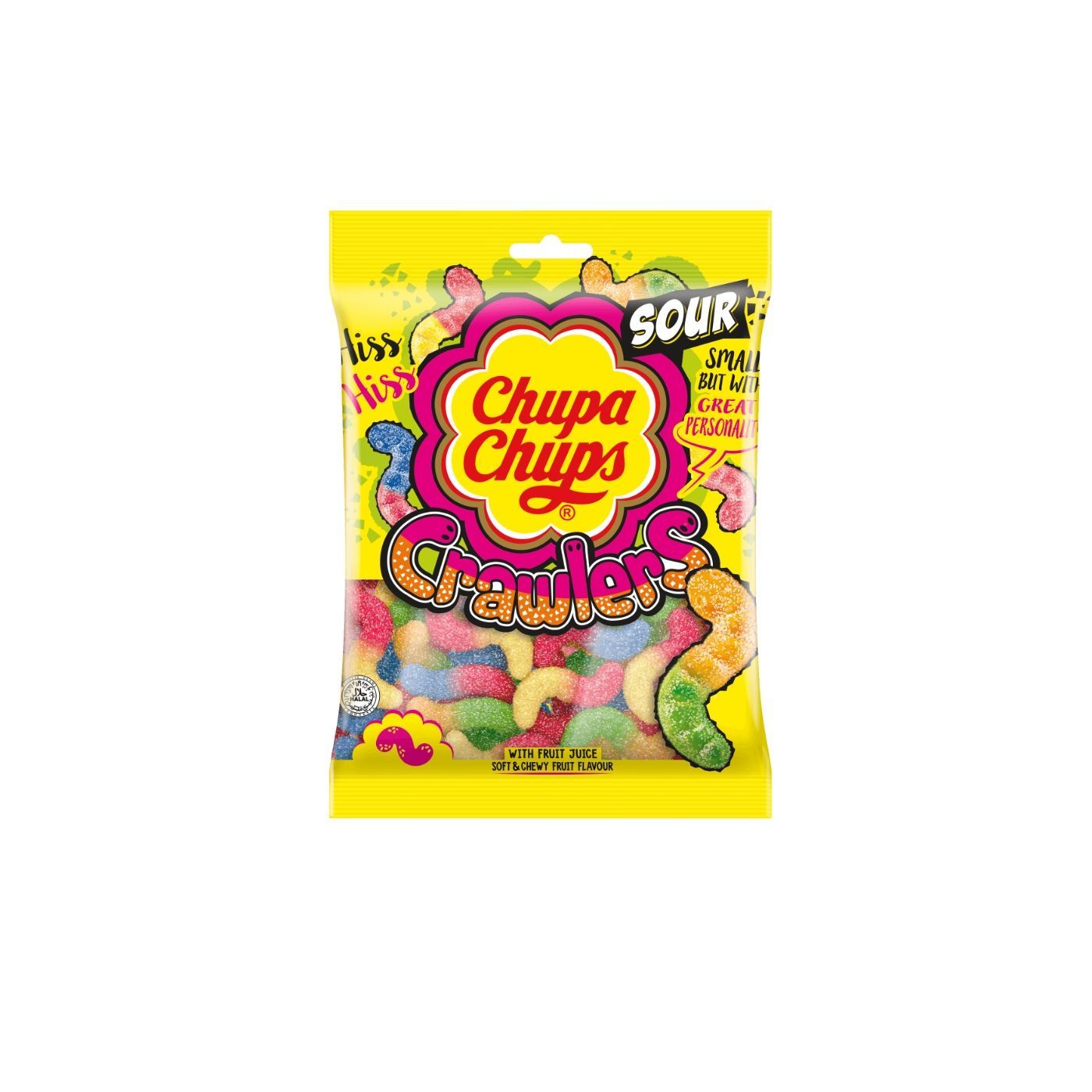 Chupa Chups Crawlers Sour Jelly, 90g